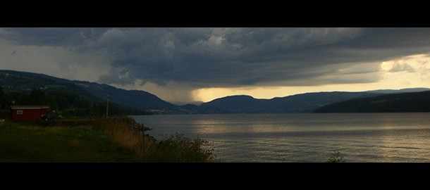 Het wordt donker boven Lillehammer